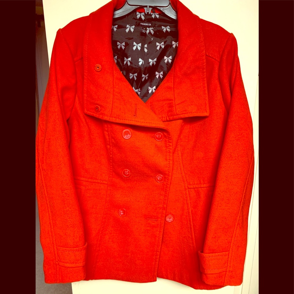 Torrid Peacoat - Brand new